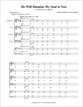 He Will Illumine My Soul to You SATB choral sheet music cover